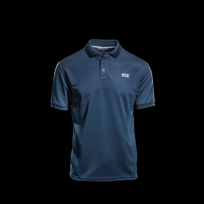 OX Tech Polo Shirt (Navy) - XXL