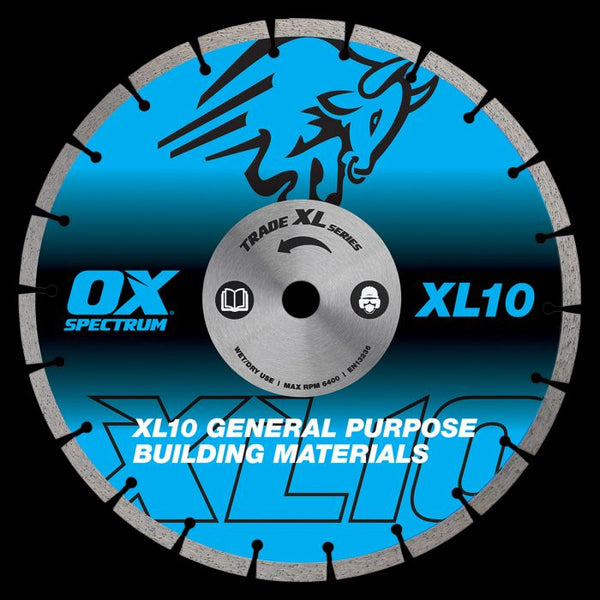 OX Trade XL-10 Segmented Diamond Blade - General Purpose - 125/22.23mm