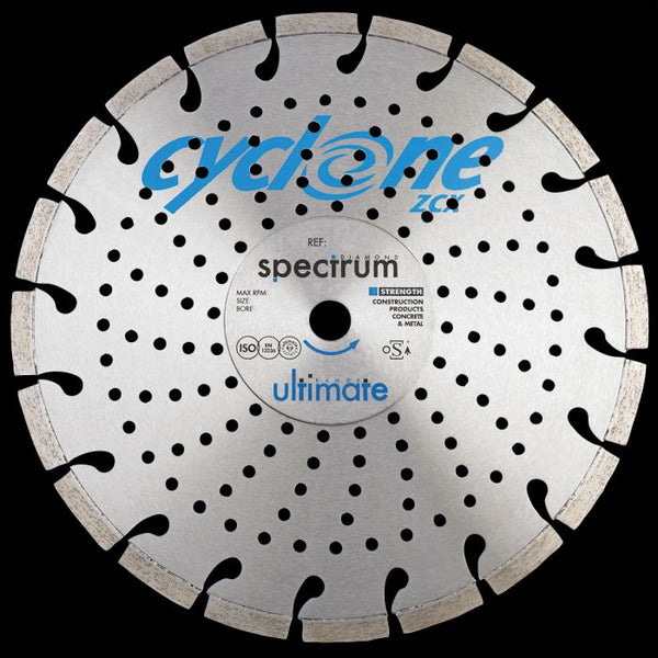 Ultimate Cyclone Diamond Blade - Concrete - 125/22.23mm