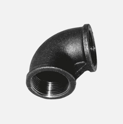 1.1/2"  BSP BLACK 90DEG Female Elbow