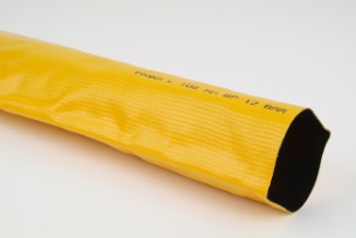 4" PVC Yellow Layflat Hose 80PSI
