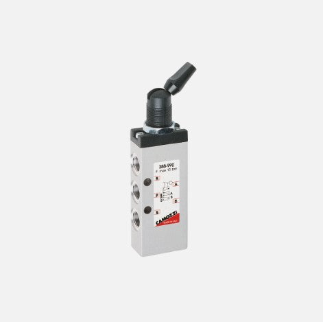 Manually operated valve - 5/2 way - 1/8"- toggle switch