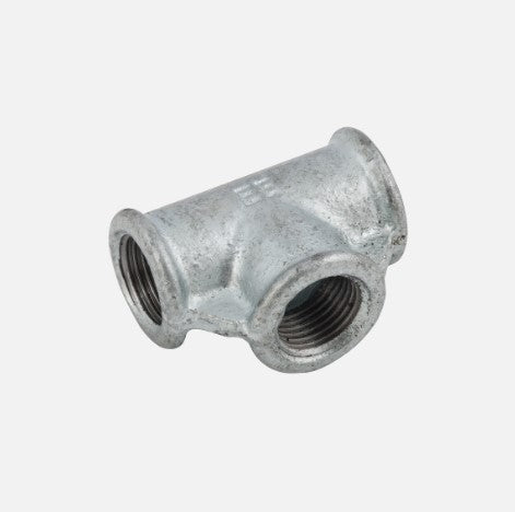 1/4" BSP Galv Equal Tee