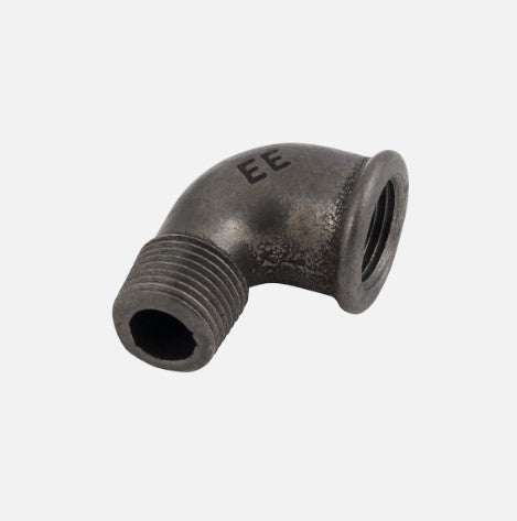 2.1/2" BSP BLACK 90DEG Male/Female Elbow