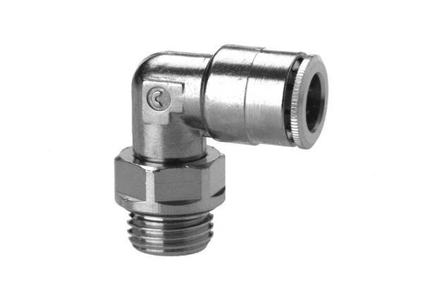 Push in fitting-swivel elbow-6mm tube-1/8 thread