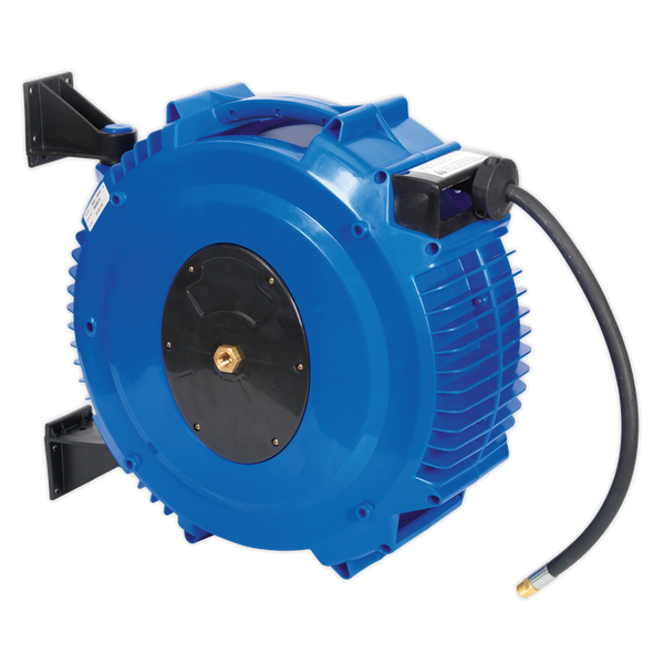 Retractable Air Hose Reel Ø10mm ID Rubber Hose ( 20 Mtr )