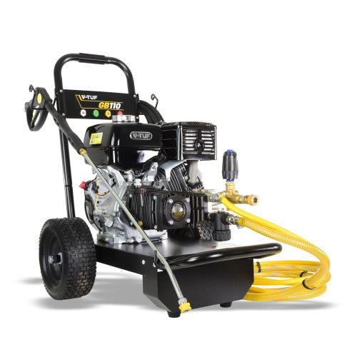 V-TUF GB110 3000psi, 200Bar, 21L/min Industrial 13HP Gearbox Driven Honda Petrol Pressure Washer