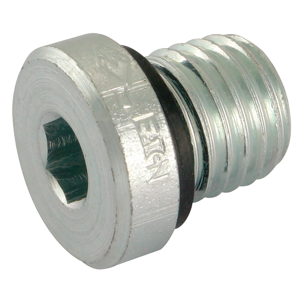 1/8"  BSPP MALE BLANKING PLUG&SEAL NBR