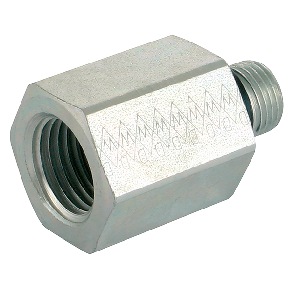 1.1/2" X 1.1/4"BSPP M/FEM BUSH/SEAL STEEL