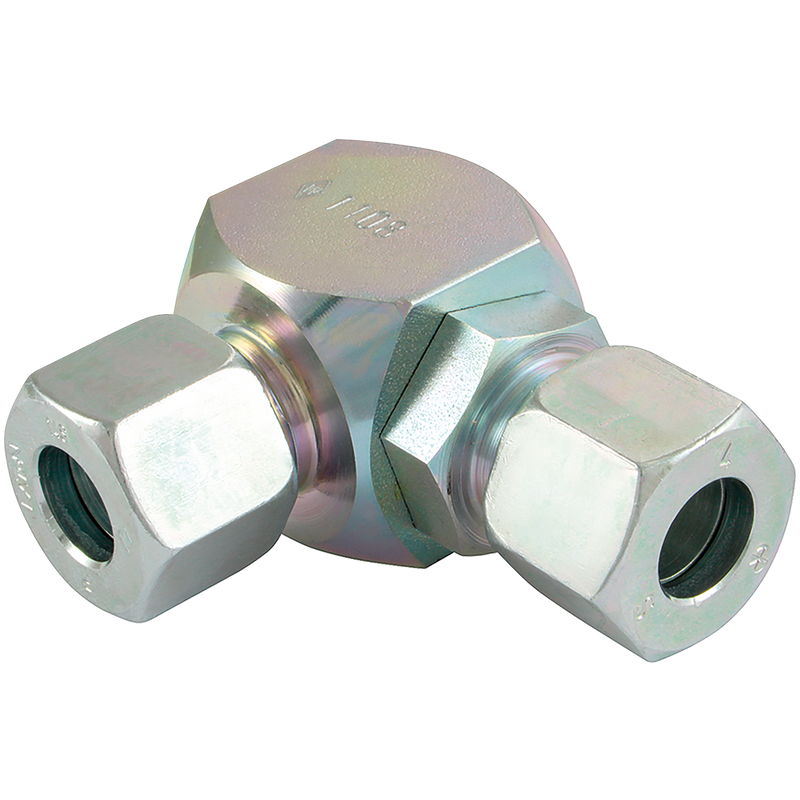 10MM OD SW ELBOW BANJO COUPLER STEEL (S)