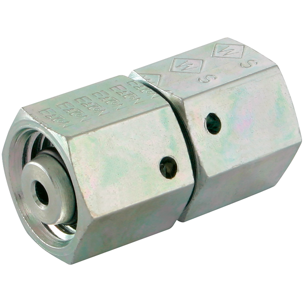 8 / 6MM OD STRAIGHT SWIVEL COUPLER (L)