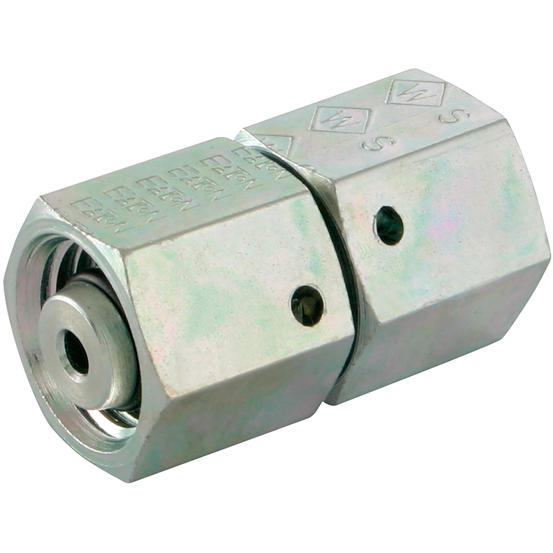 16/16MM OD STRAIGHT SWIVEL COUPLER (S)