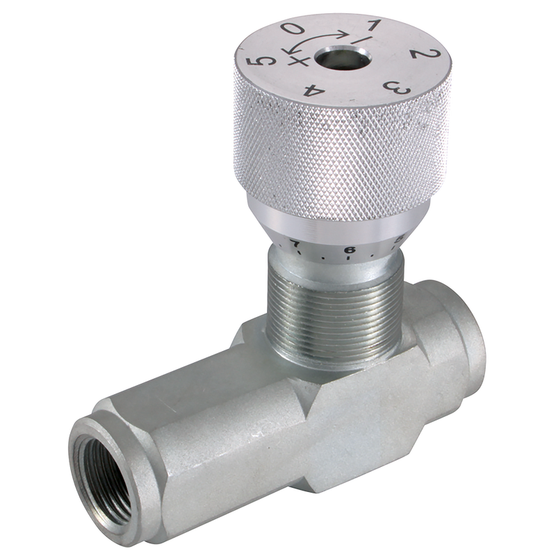 1/2" BSPP UNI-DI FLOW CONTROL VALVE