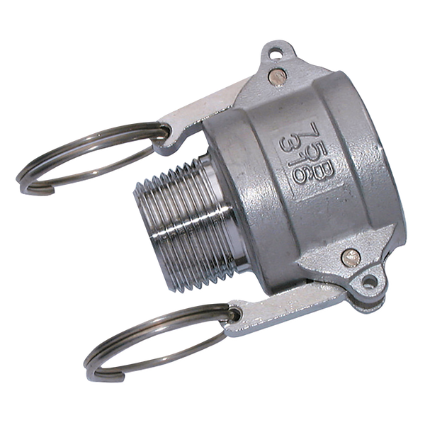 1.1/4"BSPT MALE COUPLER TYPE B STAINLESS