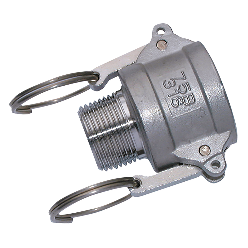 1.1/4"BSPT MALE COUPLER TYPE B STAINLESS