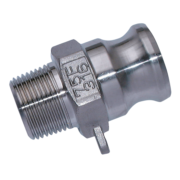 1/2" NPT  MALE PLUG TYPE F STAINLESS