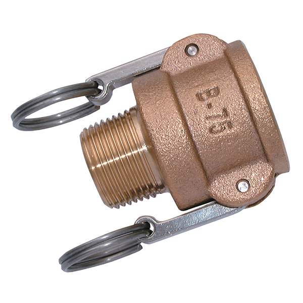 2.1/2"BSPT MALE COUPLER TYPE B BRASS