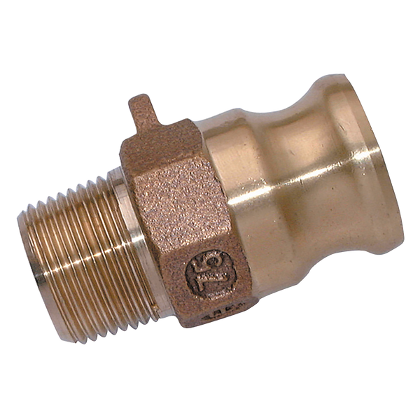 1.1/4" NPT  MALE PLUG TYPE F BRASS