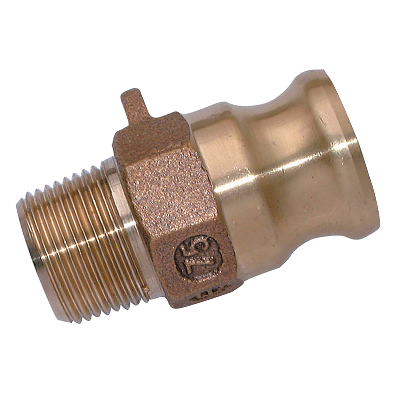 3/4" BSPT MALE PLUG TYPE F BRASS