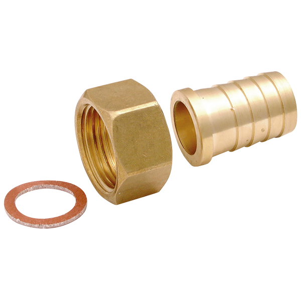 1.1/4" BSP SWIVEL FEMALE X 1.1/4" ID HOSE F/FACED