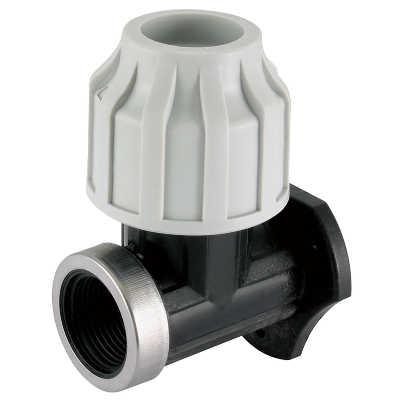 25MM  OD WALL SUPPORT BRACKET POLYETHYLENE (MDPE)  COMPRESSION