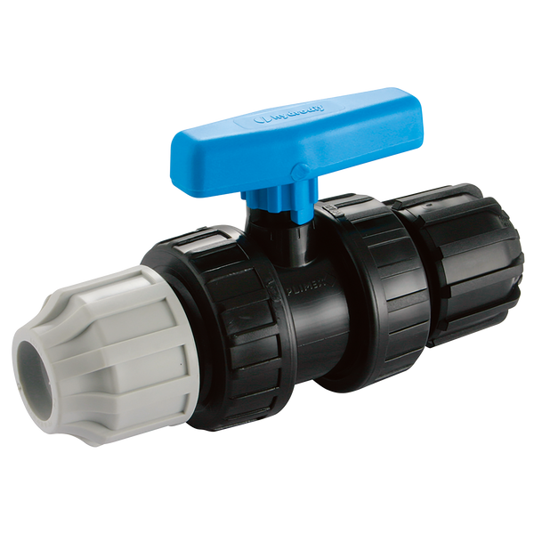 15-22/25MM UNIVERSAL POLYETHYLENE (MDPE) COMPRESSION VALVE