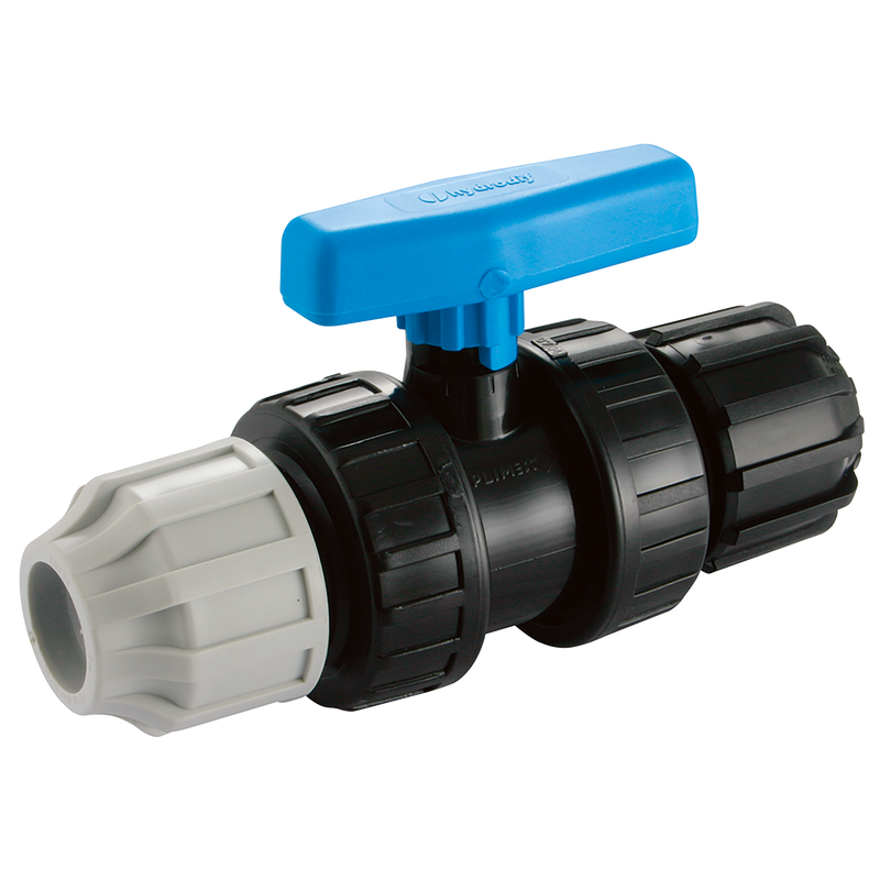 15-22/25MM UNIVERSAL POLYETHYLENE (MDPE) COMPRESSION VALVE