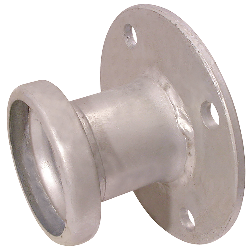 LEVER LOCK FEMALE FLANGED TABLE D 3 X 3.1/2"