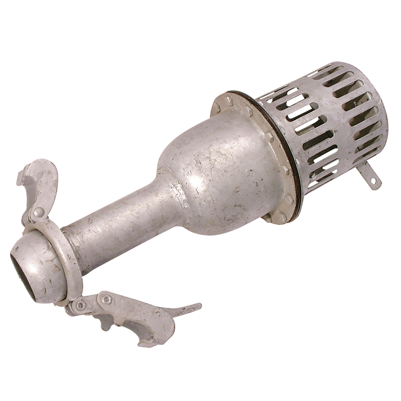 LEVER LOCK FOOTVALVE & STRAINER MALE 3"