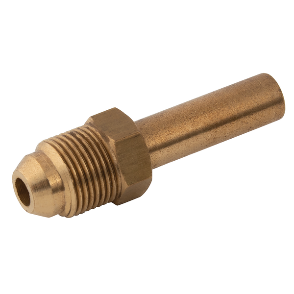 NIPPLE STEM CONNECTOR IMPERIAL 3/8" X 3/8"