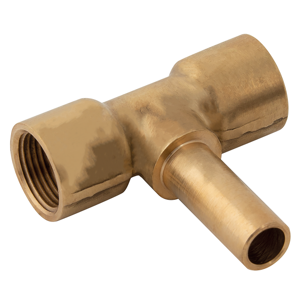 STEM T CONNECTOR IMPERIAL 1/4" OD X  1/4"