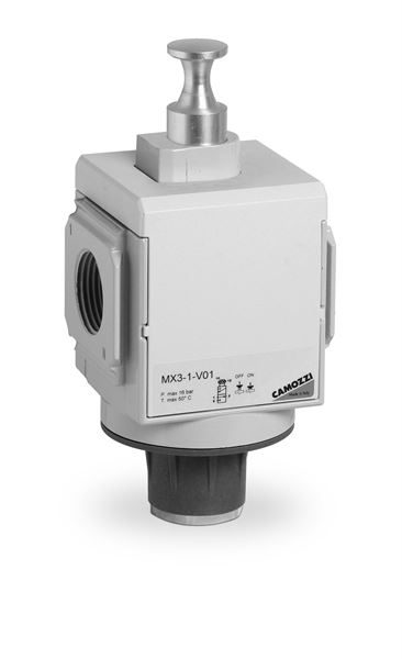 Lockable isolation valve-3/4-3/2 valve-electro-pneumatic