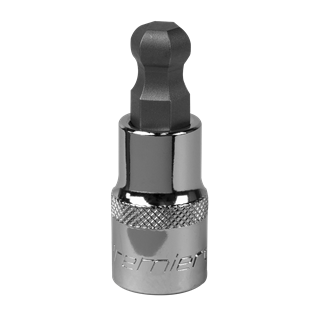 Ball-End Hex Socket Bit 12mm 1/2"Sq Drive