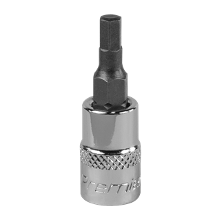 Hex Socket Bit 4mm 1/4"Sq Drive