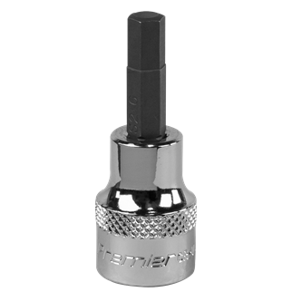 Hex Socket Bit 6mm 3/8"Sq Drive