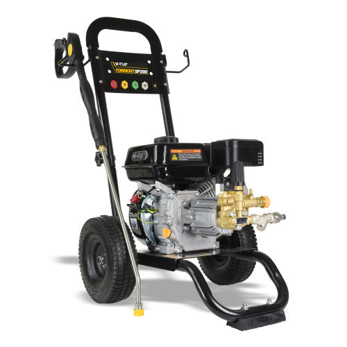 V-TUF TORRENT SP200 Industrial 7HP Petrol Pressure Washer - 2755psi, 190 Bar, 12L/min