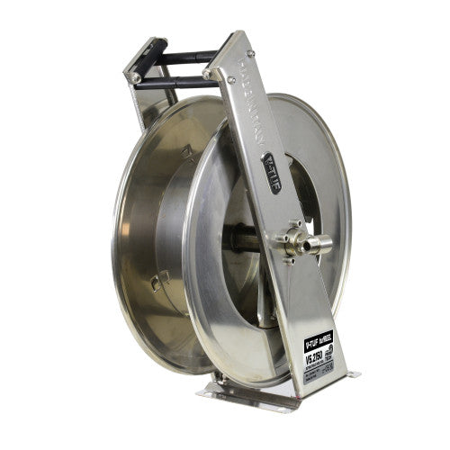 15M V-TUF Retractable Hose Reel - Stainless Steel