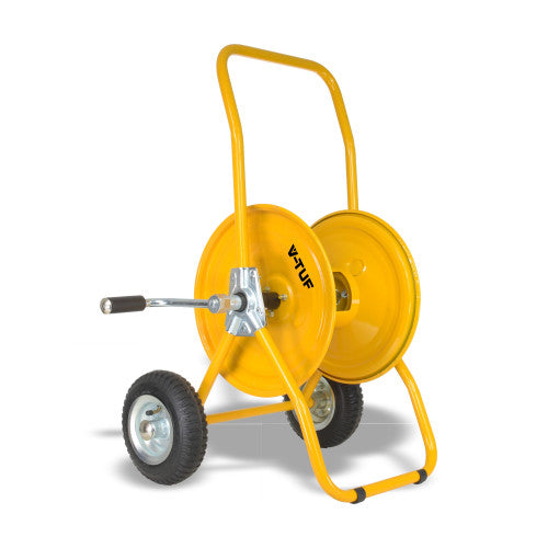 MANUAL WIND - HOSE REEL TROLLEY for 50m 1/2 Hose